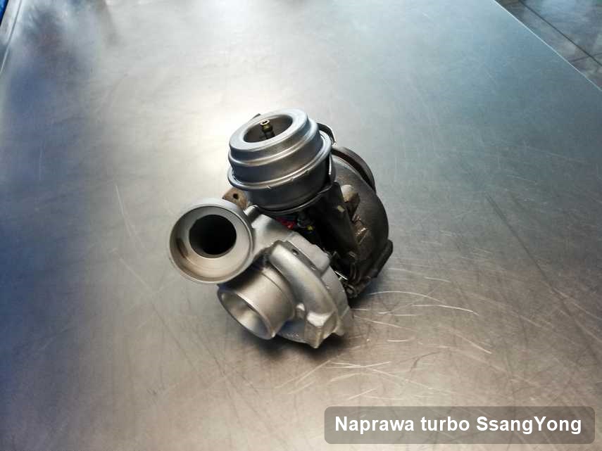 Turbosprężarka do osobówki producenta SsangYong po remoncie w przedsiębiorstwie gdzie zleca się usługę Naprawa turbo