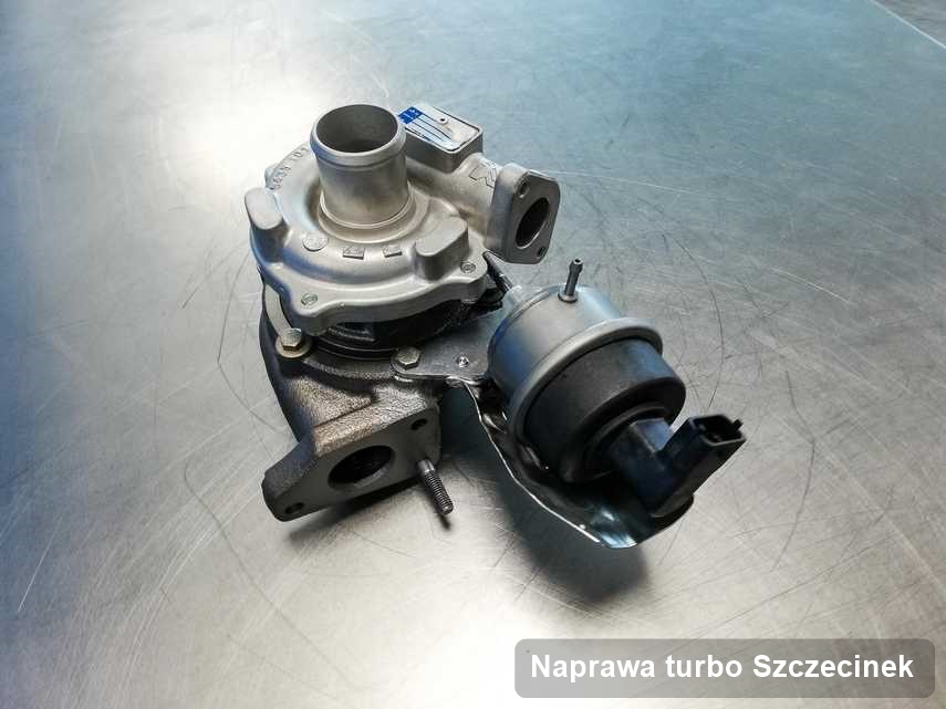 Turbosprężarka po zrealizowaniu usługi Naprawa turbo w pracowni z Szczecinka o parametrach jak nowa przed wysyłką