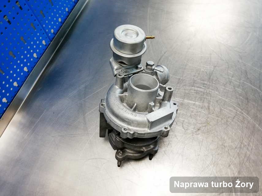 Turbosprężarka po realizacji zlecenia Naprawa turbo w serwisie w Żorach w doskonałej jakości przed wysyłką