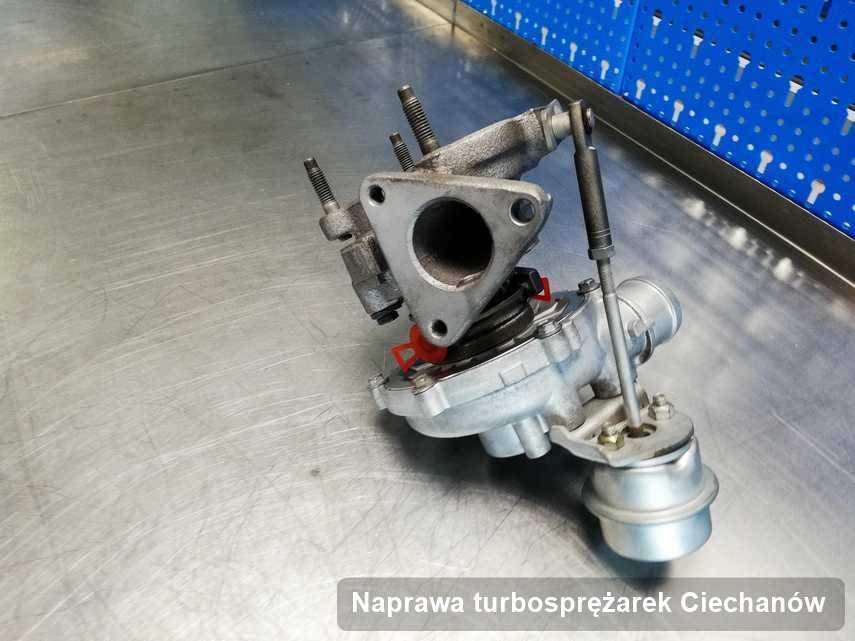 Turbosprężarka po wykonaniu zlecenia Naprawa turbosprężarek w serwisie w Ciechanowie w doskonałej jakości przed wysyłką
