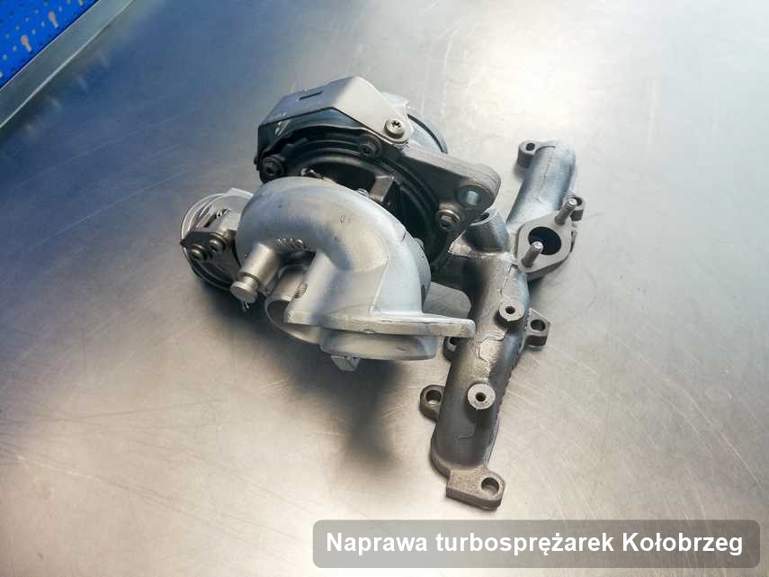 Turbo po zrealizowaniu serwisu Naprawa turbosprężarek w serwisie w Kołobrzegu w świetnej kondycji przed wysyłką