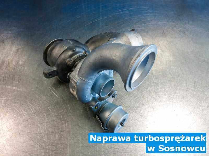 Turbina po wykonaniu zlecenia Naprawa turbosprężarek w przedsiębiorstwie w Sosnowcu w doskonałym stanie przed spakowaniem
