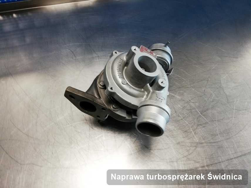 Turbina po zrealizowaniu zlecenia Naprawa turbosprężarek w firmie w Świdnicy o osiągach jak nowa przed wysyłką