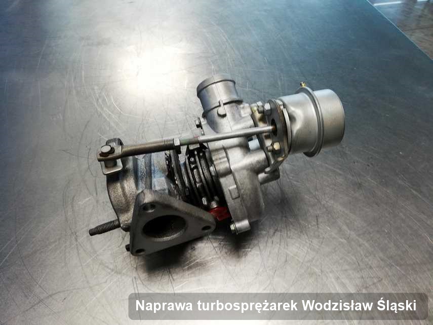 Turbosprężarka po realizacji serwisu Naprawa turbosprężarek w pracowni z Wodzisławia Śląskiego w doskonałej kondycji przed wysyłką