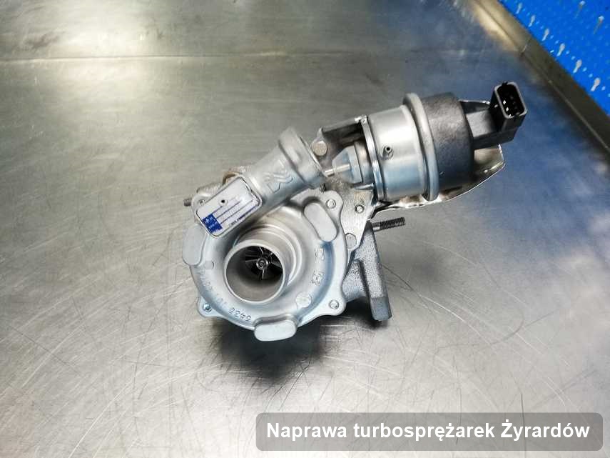 Turbosprężarka po wykonaniu zlecenia Naprawa turbosprężarek w serwisie z Żyrardowa w doskonałym stanie przed wysyłką