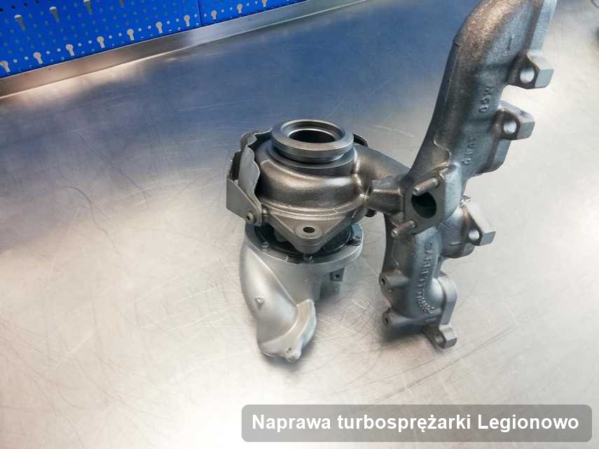 Turbosprężarka po przeprowadzeniu zlecenia Naprawa turbosprężarki w przedsiębiorstwie z Legionowa w doskonałym stanie przed wysyłką