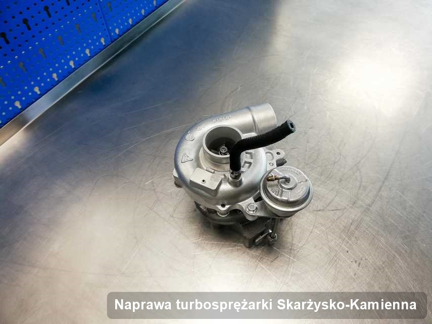 Turbina po wykonaniu zlecenia Naprawa turbosprężarki w serwisie z Skarżyska-Kamiennej o osiągach jak nowa przed spakowaniem