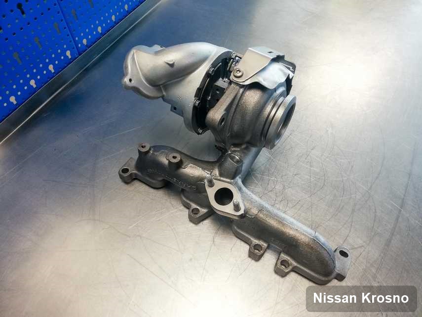 Zregenerowana w pracowni w Krosnie turbina do osobówki marki Nissan przyszykowana w pracowni zregenerowana przed wysyłką