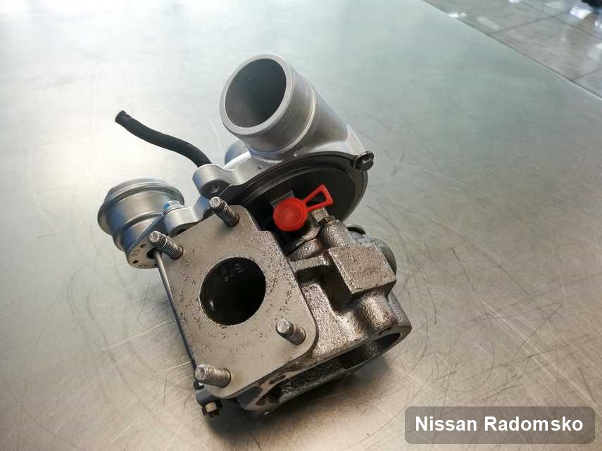 Zregenerowana w przedsiębiorstwie w Radomsku turbosprężarka do aut  koncernu Nissan przygotowana w laboratorium naprawiona przed spakowaniem
