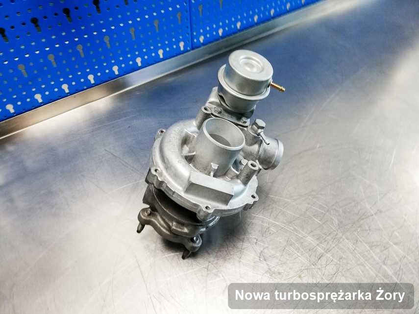 Turbosprężarka po wykonaniu usługi Nowa turbosprężarka w pracowni regeneracji z Żor w dobrej cenie przed wysyłką
