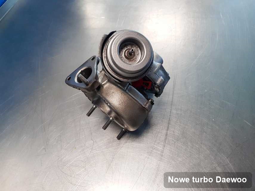 Turbina do osobówki producenta Daewoo zregenerowana w przedsiębiorstwie gdzie realizuje się serwis Nowe turbo