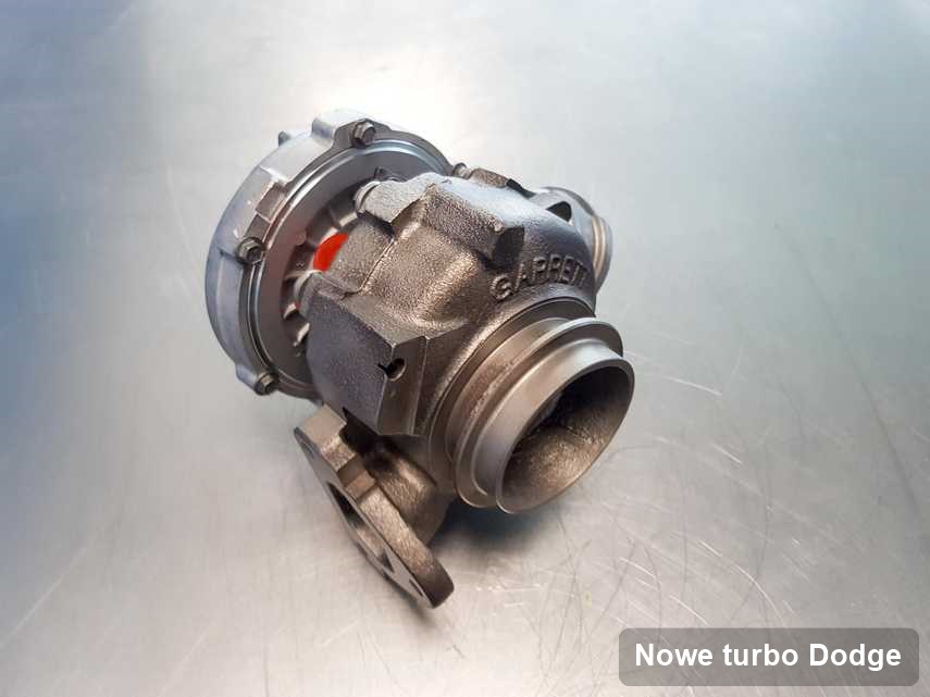 Turbosprężarka do auta osobowego producenta Dodge wyremontowana w laboratorium gdzie przeprowadza się  usługę Nowe turbo