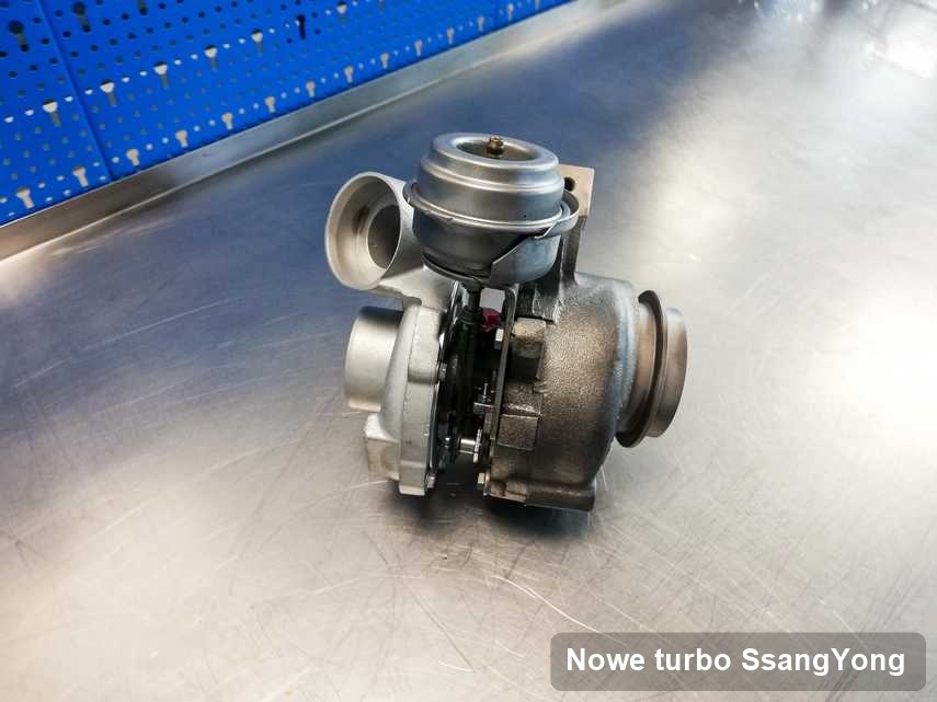 Turbosprężarka do diesla producenta SsangYong zregenerowana w firmie gdzie zleca się serwis Nowe turbo