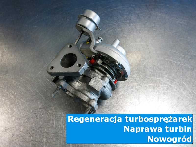 Układ turbodoładowania po naprawie w laboratorium w Nowogrodzie