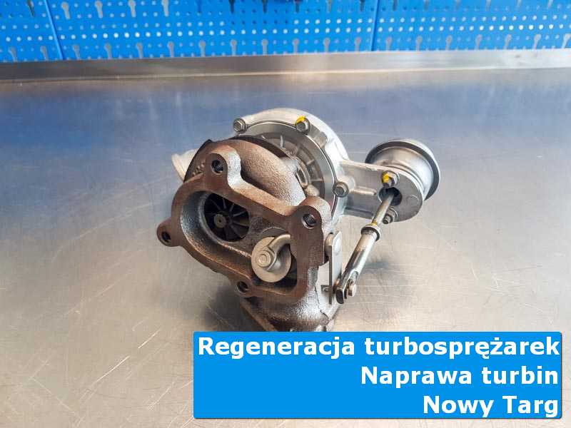 Układ turbodoładowania po demontażu w autoryzowanym serwisie z Nowego Targu