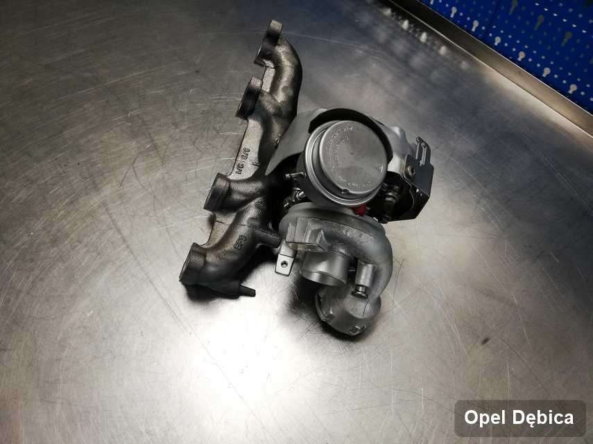 Wyczyszczona w przedsiębiorstwie w Dębicy turbina do osobówki spod znaku Opel przyszykowana w warsztacie po remoncie przed wysyłką