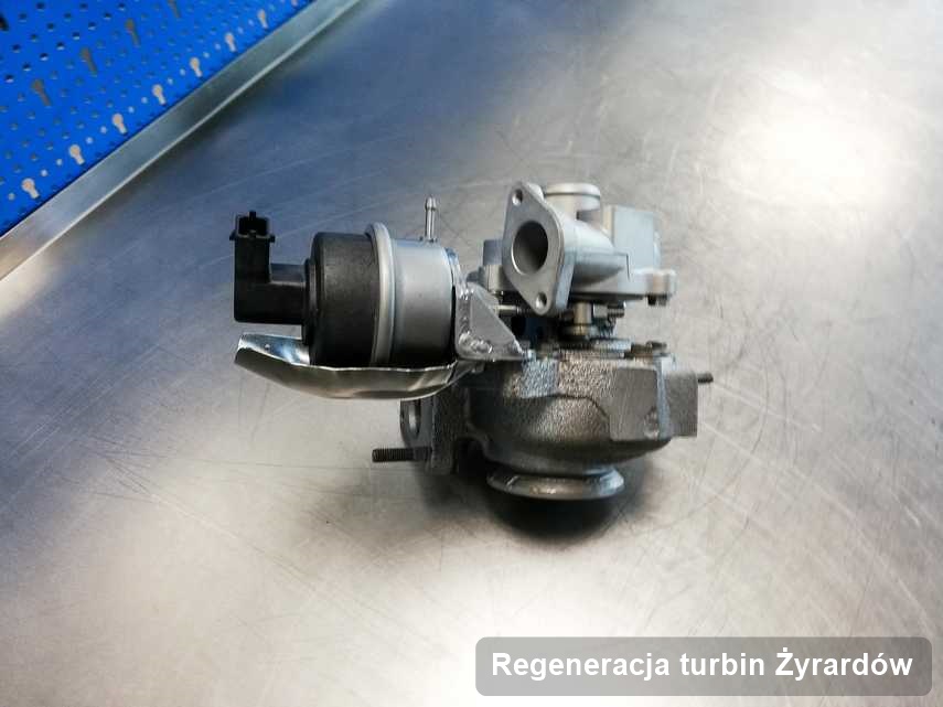 Turbosprężarka po zrealizowaniu usługi Regeneracja turbin w warsztacie w Żyrardowie o parametrach jak nowa przed spakowaniem