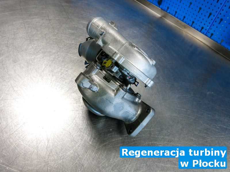 Turbosprężarki zrobione z Płocka - Regeneracja turbiny, Płocku