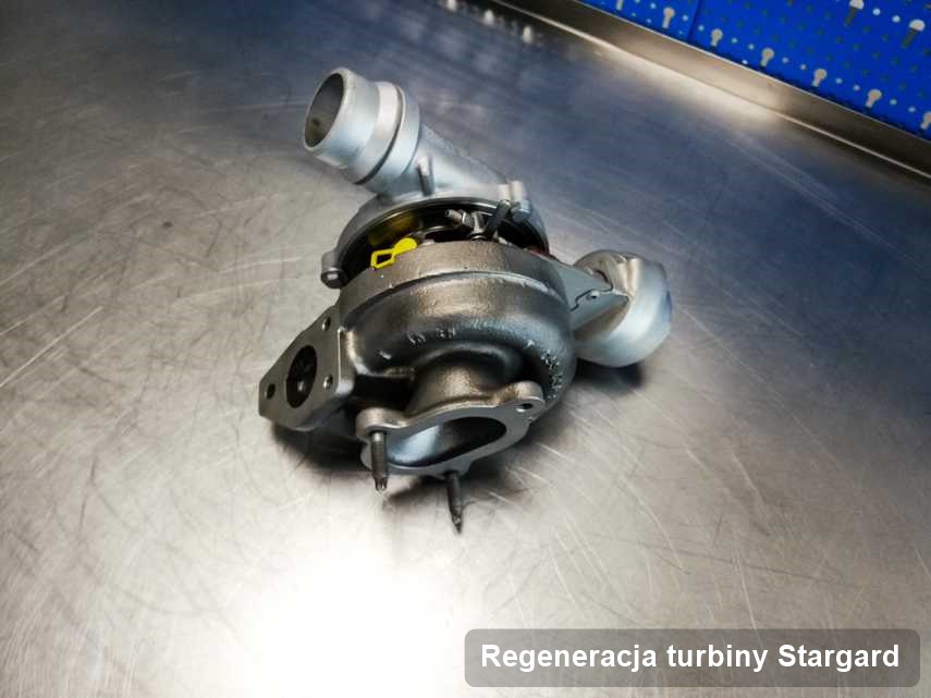 Turbosprężarka po zrealizowaniu zlecenia Regeneracja turbiny w warsztacie z Stargardu w świetnej kondycji przed spakowaniem