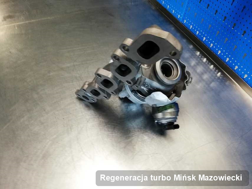 Turbosprężarka po przeprowadzeniu zlecenia Regeneracja turbo w warsztacie z Mińska Mazowieckiego w świetnej kondycji przed spakowaniem