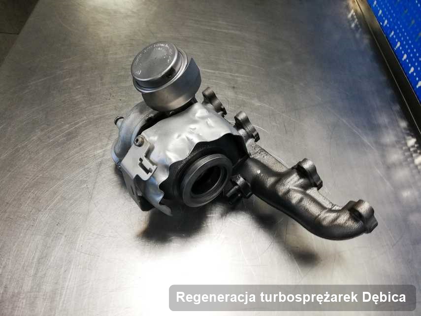 Turbosprężarka po zrealizowaniu zlecenia Regeneracja turbosprężarek w pracowni w Dębicy w świetnej kondycji przed spakowaniem