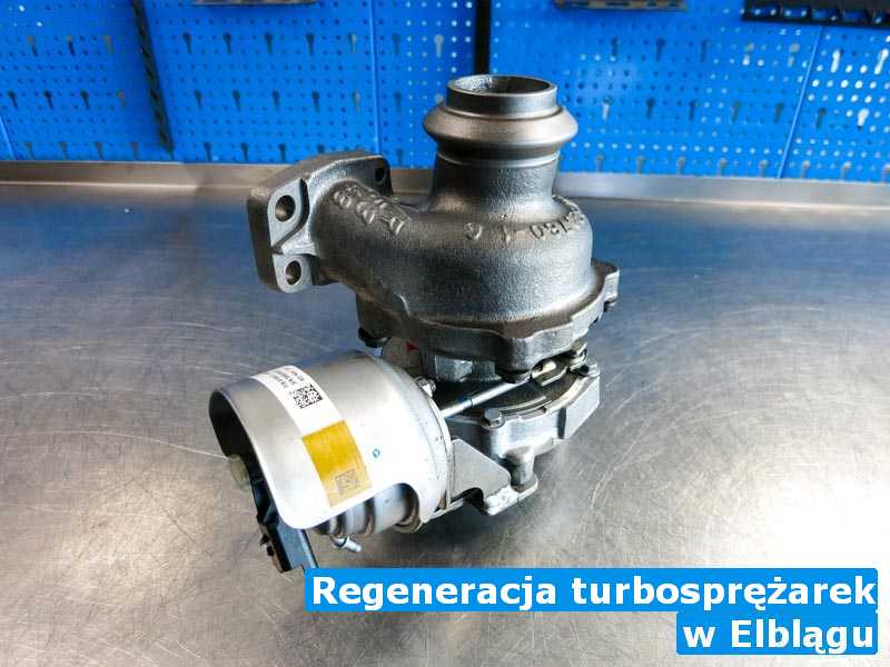 Turbosprężarka po regeneracji pod Elblągiem - Regeneracja turbosprężarek, Elblągu