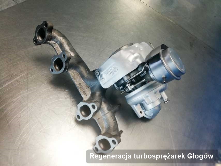 Turbosprężarka po wykonaniu zlecenia Regeneracja turbosprężarek w pracowni regeneracji w Głogowie w doskonałej jakości przed spakowaniem