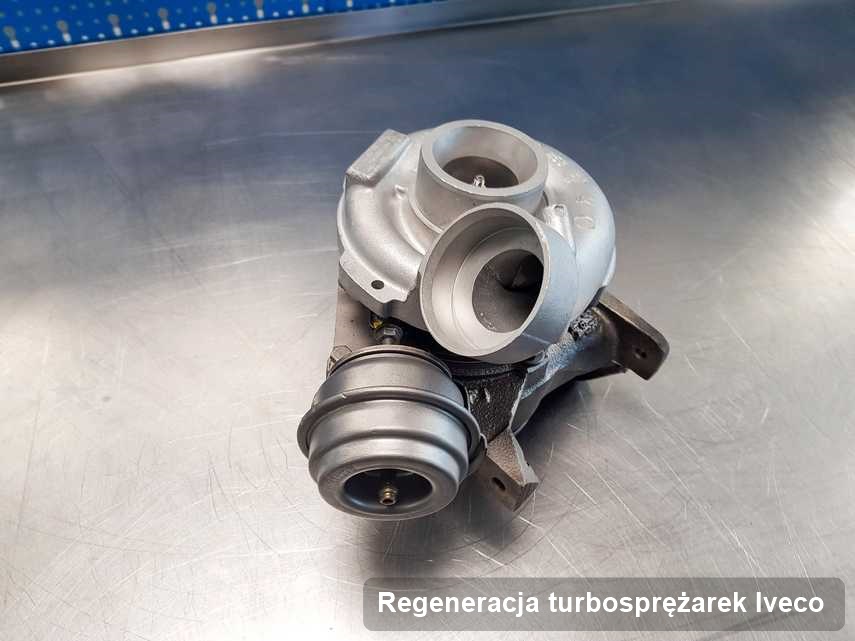 Turbina do auta marki Iveco naprawiona w pracowni gdzie przeprowadza się  serwis Regeneracja turbosprężarek