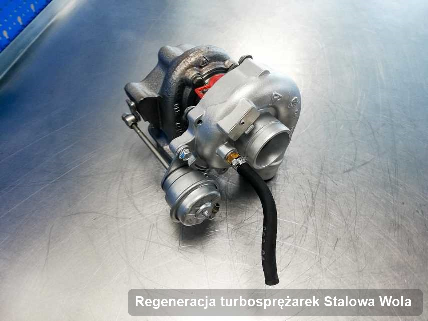 Turbosprężarka po realizacji usługi Regeneracja turbosprężarek w warsztacie z Stalowej Woli z przywróconymi osiągami przed wysyłką