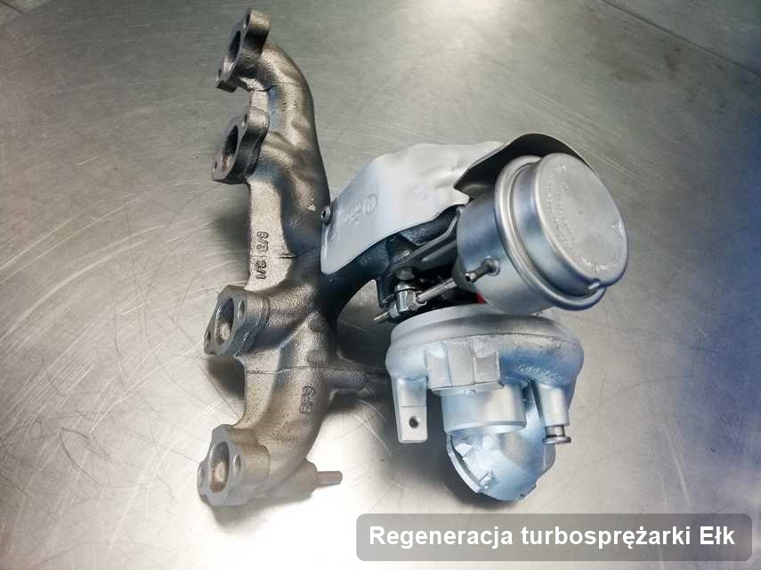 Turbo po realizacji usługi Regeneracja turbosprężarki w pracowni regeneracji w Ełku w doskonałym stanie przed wysyłką