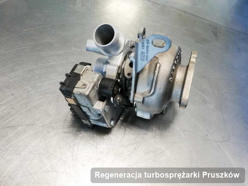 Turbosprężarka po realizacji zlecenia Regeneracja turbosprężarki w warsztacie z Pruszkowa o osiągach jak nowa przed wysyłką
