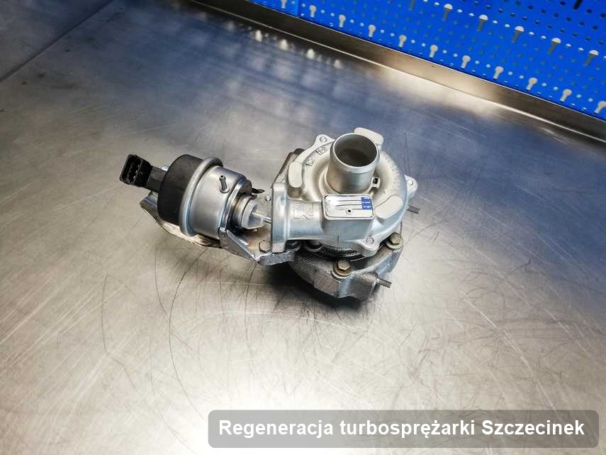 Turbosprężarka po zrealizowaniu serwisu Regeneracja turbosprężarki w serwisie z Szczecinka w niskiej cenie przed wysyłką