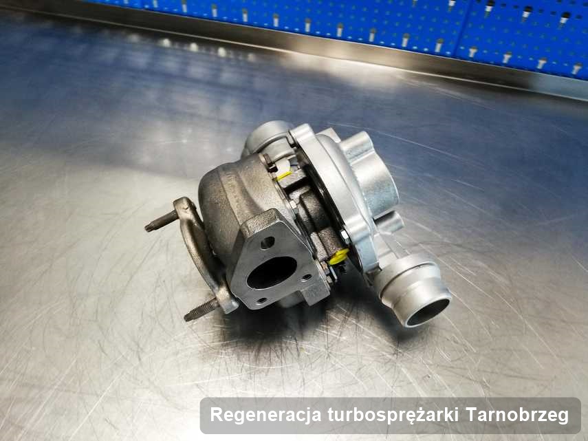 Turbosprężarka po zrealizowaniu zlecenia Regeneracja turbosprężarki w firmie z Tarnobrzeg w doskonałym stanie przed spakowaniem