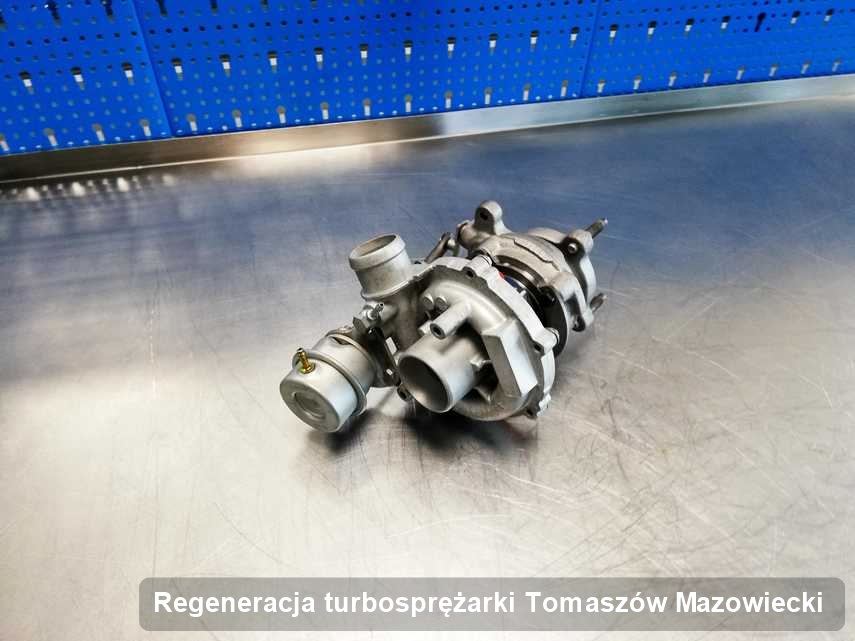 Turbosprężarka po realizacji zlecenia Regeneracja turbosprężarki w warsztacie z Tomaszowa Mazowieckiego działa jak nowa przed wysyłką