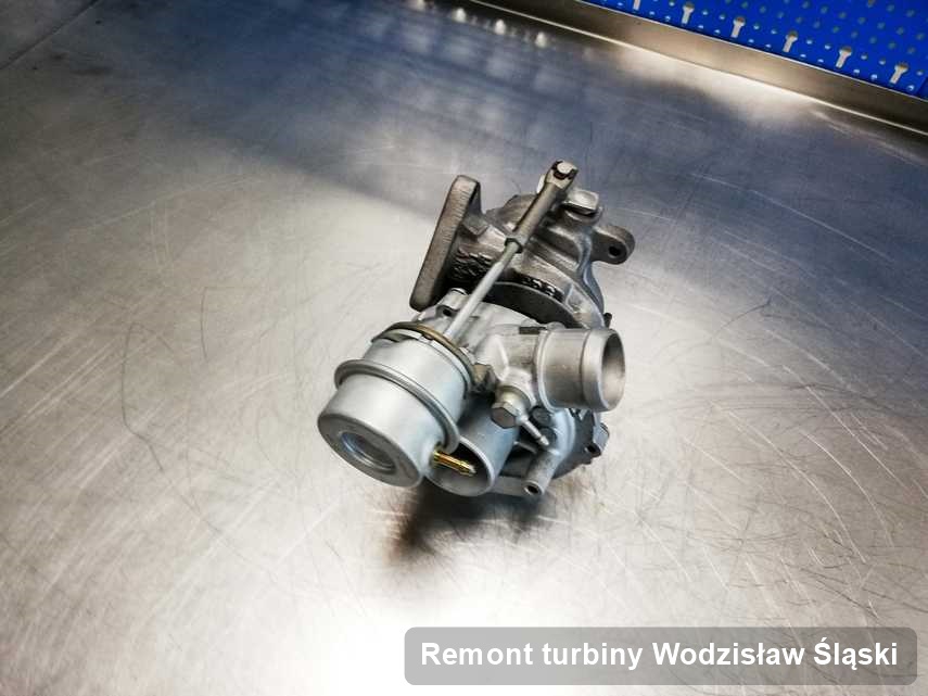 Turbosprężarka po zrealizowaniu usługi Remont turbiny w przedsiębiorstwie z Wodzisławia Śląskiego z przywróconymi osiągami przed spakowaniem
