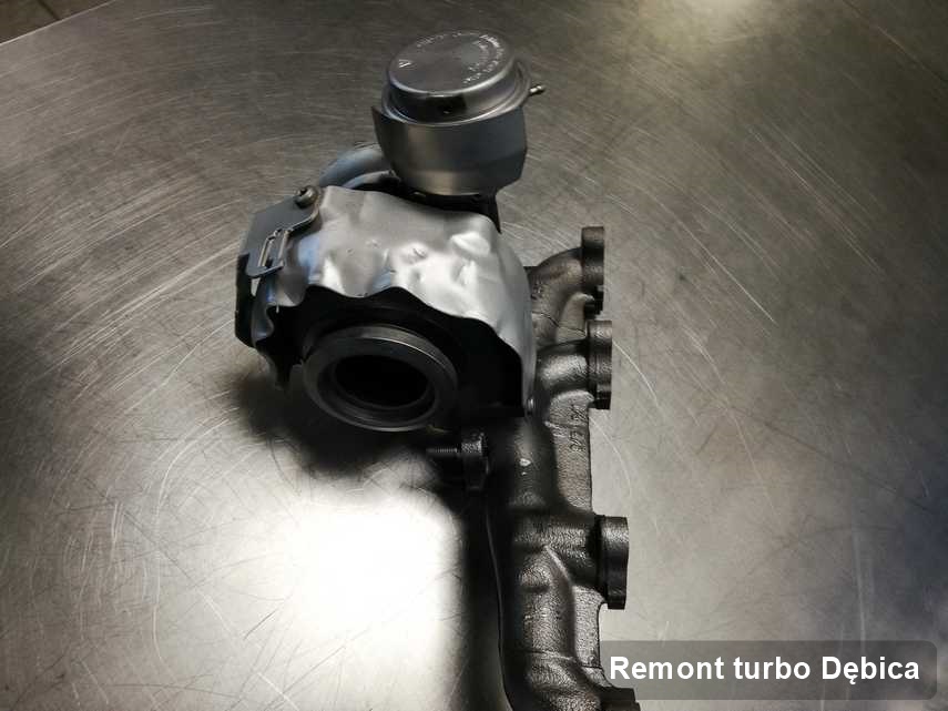 Turbo po zrealizowaniu serwisu Remont turbo w firmie z Dębicy w doskonałym stanie przed spakowaniem