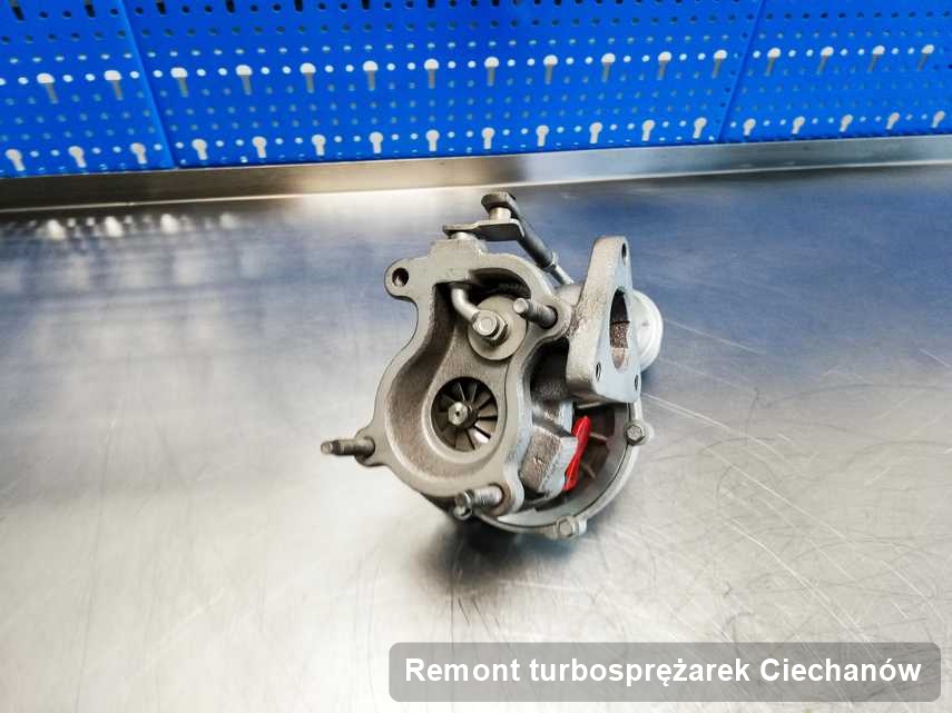Turbosprężarka po przeprowadzeniu usługi Remont turbosprężarek w firmie z Ciechanowa w doskonałej jakości przed spakowaniem