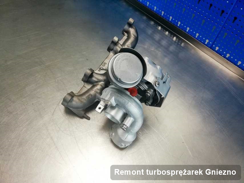 Turbosprężarka po wykonaniu zlecenia Remont turbosprężarek w warsztacie w Gnieznie działa jak nowa przed spakowaniem