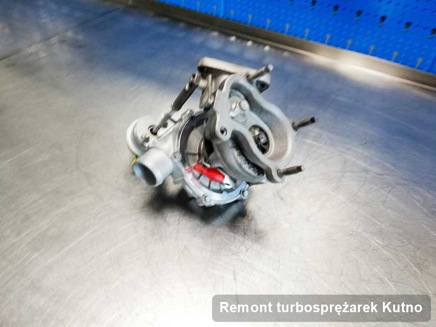 Turbosprężarka po realizacji serwisu Remont turbosprężarek w warsztacie z Kutna działa jak nowa przed wysyłką