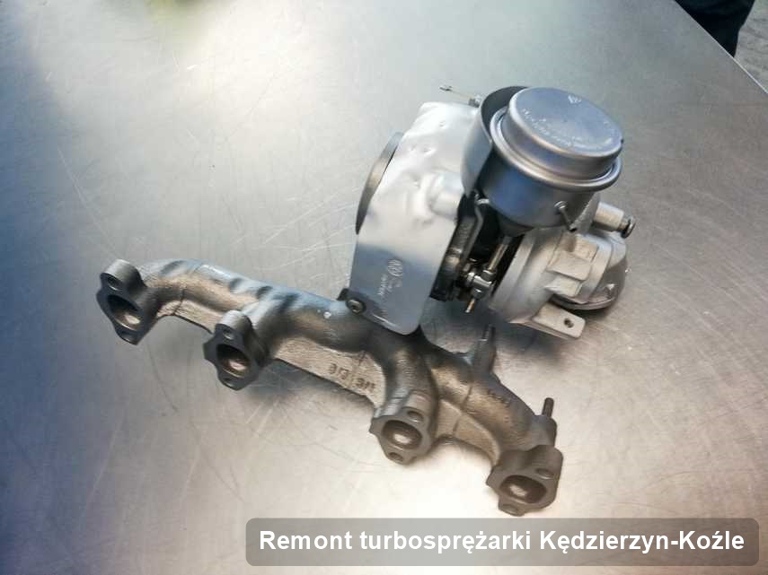Turbosprężarka po przeprowadzeniu usługi Remont turbosprężarki w pracowni w Kędzierzynie-Koźlu w niskiej cenie przed wysyłką