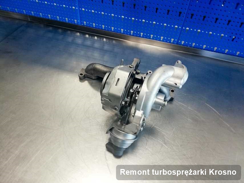 Turbo po wykonaniu zlecenia Remont turbosprężarki w pracowni regeneracji z Krosna w niskiej cenie przed spakowaniem