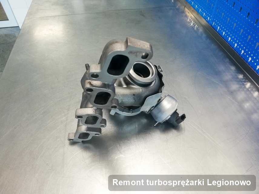 Turbo po zrealizowaniu serwisu Remont turbosprężarki w serwisie z Legionowa w doskonałym stanie przed spakowaniem