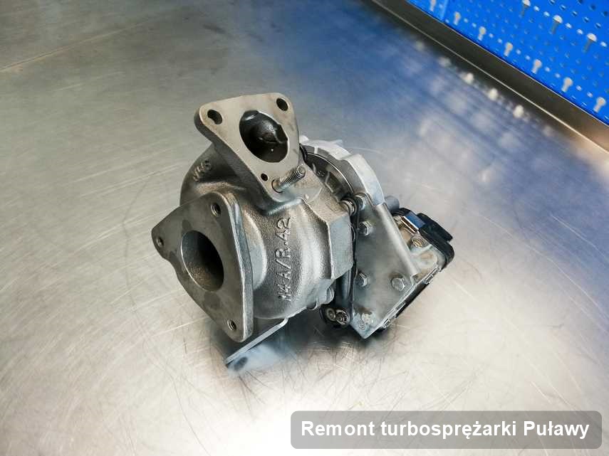 Turbo po realizacji serwisu Remont turbosprężarki w warsztacie w Puławach o osiągach jak nowa przed spakowaniem