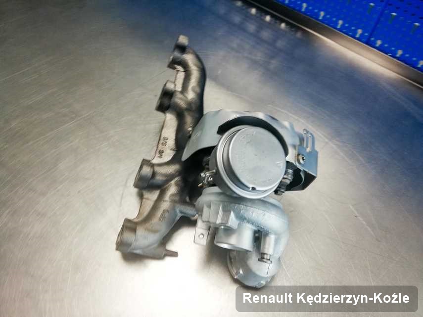Naprawiona w laboratorium w Kędzierzynie-Koźlu turbina do auta koncernu Renault na stole w laboratorium naprawiona przed spakowaniem
