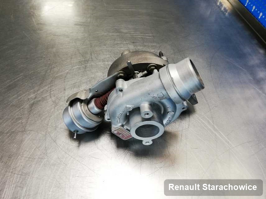Naprawiona w przedsiębiorstwie w Starachowicach turbosprężarka do osobówki marki Renault przyszykowana w pracowni wyremontowana przed wysyłką