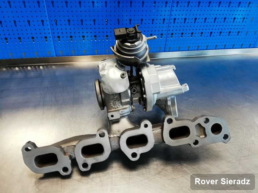 Naprawiona w firmie zajmującej się regeneracją w Sieradzu turbosprężarka do aut  producenta Rover przygotowana w pracowni wyremontowana przed nadaniem