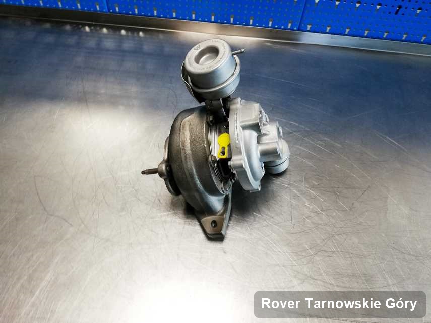 Naprawiona w pracowni w Tarnowskich Górach turbosprężarka do pojazdu spod znaku Rover przygotowana w laboratorium po naprawie przed wysyłką