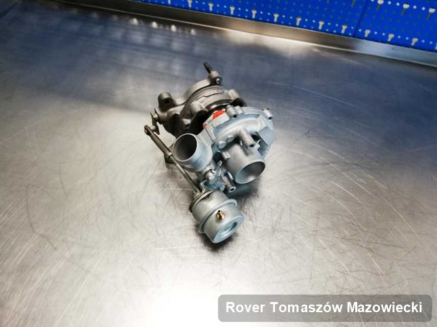Wyremontowana w firmie zajmującej się regeneracją w Tomaszowie Mazowieckim turbina do osobówki producenta Rover przygotowana w warsztacie po naprawie przed wysyłką