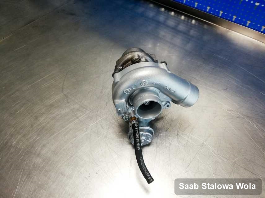Wyremontowana w pracowni w Stalowej Woli turbina do samochodu producenta Saab przygotowana w pracowni naprawiona przed spakowaniem