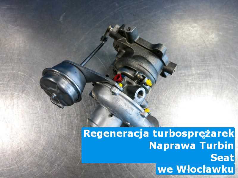 Turbosprężarka z samochodu Seat dostarczona do zakładu regeneracji w Włocławku